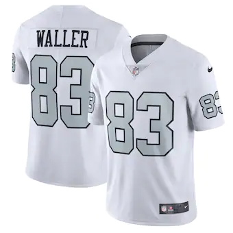 mens nike darren waller white las vegas raiders alternate v